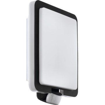 Eglo 79546 - Candeeiro de parede exterior com sensor MUSSOTTO 1xE27/28W/230V IP44