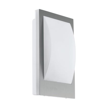 Eglo 79591 - Iluminação de parede exterior FLAMMIGNANO 1xE27/9W/230V IP44 cromado mate