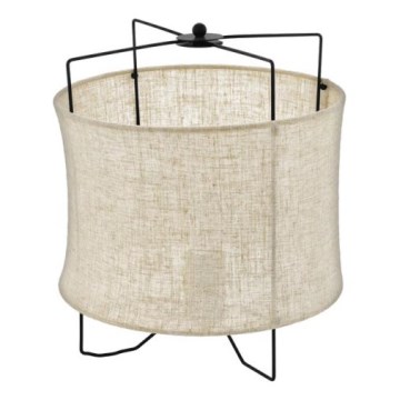 Eglo 79645 - Candeeiro de mesa BRIDEKIRK 1xE27/40W/230V bege