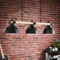 Eglo 79896 - Candeeiro suspenso LUBENHAM 3xE27/28W/230V