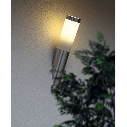 EGLO - Luz de parede de exterior 1xE27/15W/230V IP44
