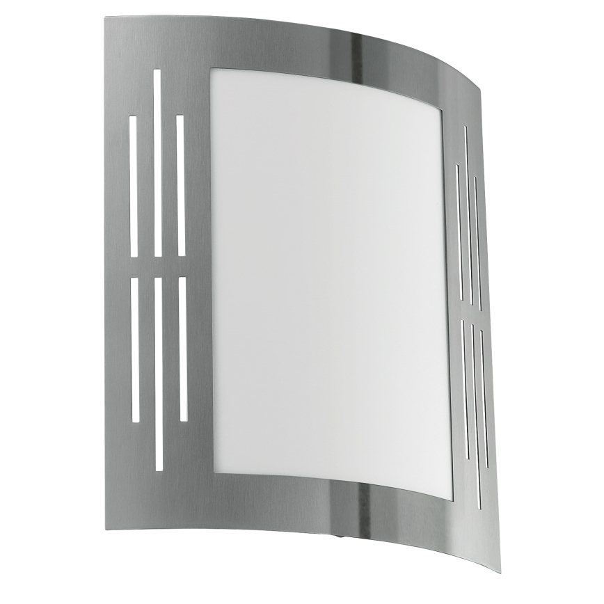 EGLO - Luz de parede de exterior 1xE27/15W/230V IP44