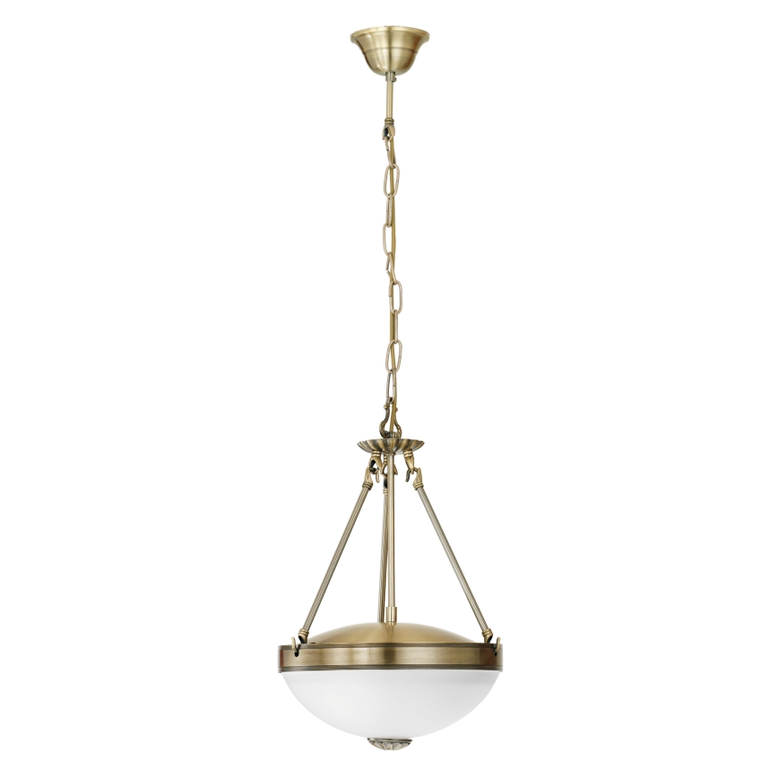 EGLO - Candeeiro suspenso 2xE27/60W/230V bronze