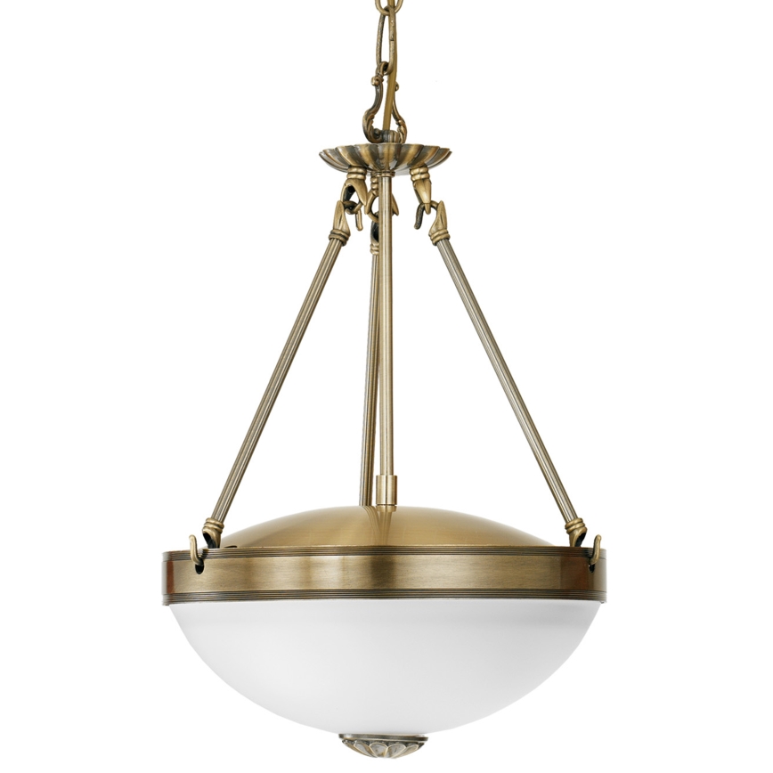 EGLO - Candeeiro suspenso 2xE27/60W/230V bronze