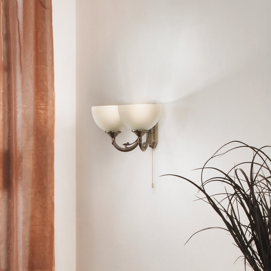 EGLO - Luz de parede 2xE14/40W/230V