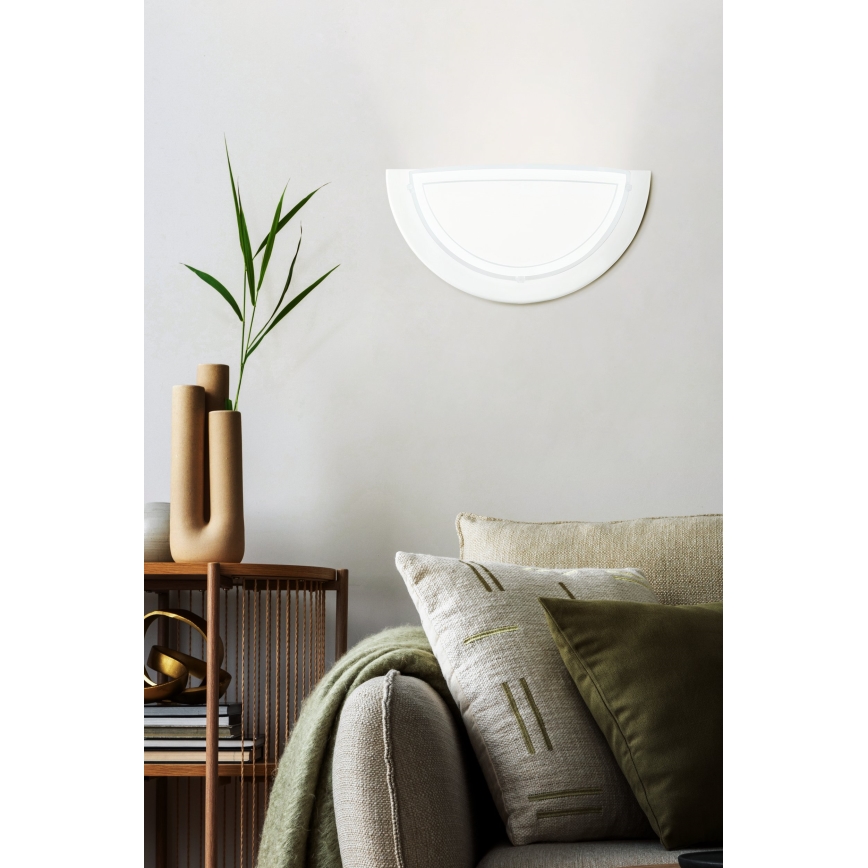 Eglo - Luz de parede 1 1xE27/60W/230V