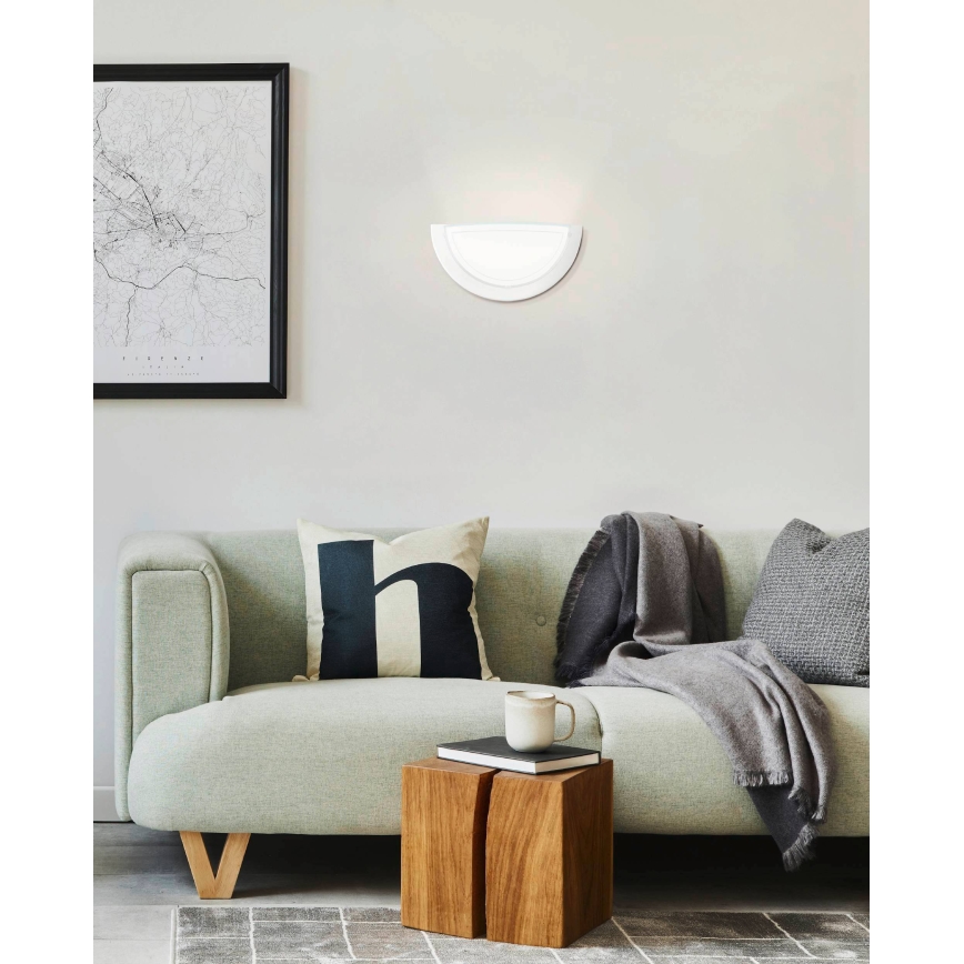Eglo - Luz de parede 1 1xE27/60W/230V