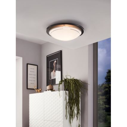 Eglo - Candeeiro de teto 1 1xE27/60W/230V