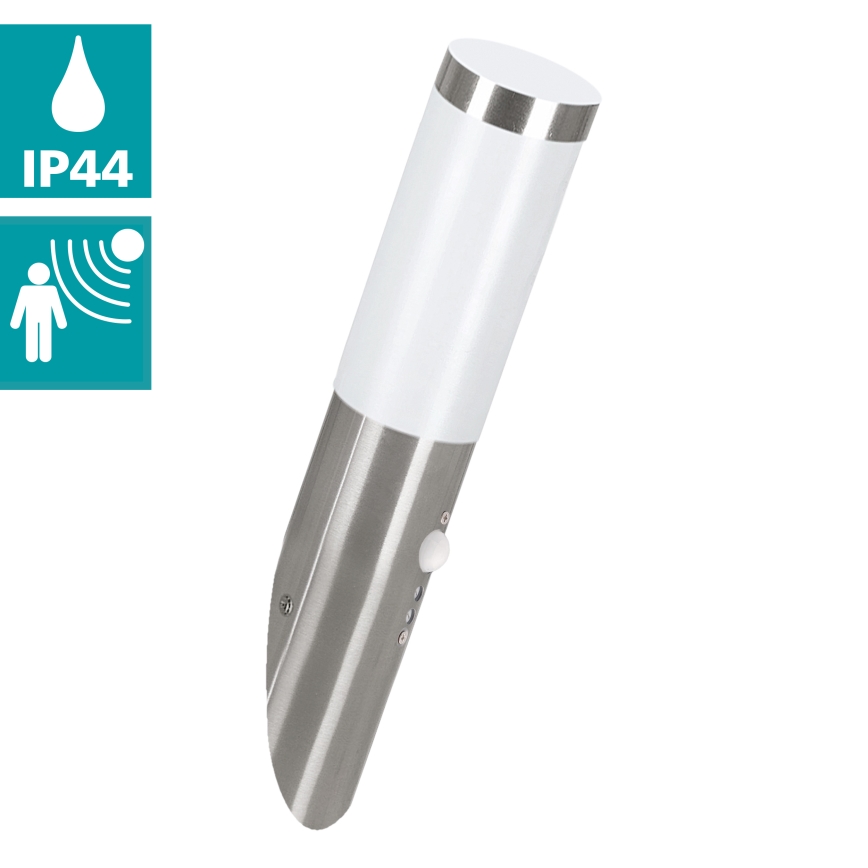 EGLO - Sensor Luz de parede exterior 1xE27/15W