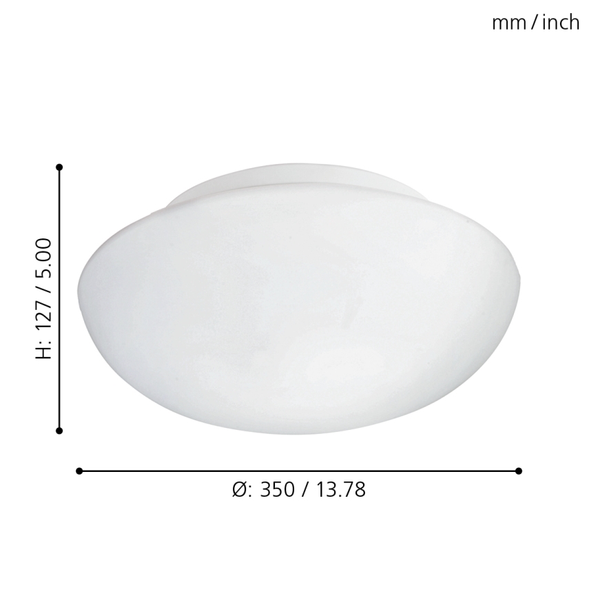 Eglo - Luz de teto 2xE27/60W/230V