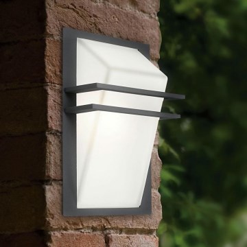 EGLO 83433 - Luz de parede de exterior PARK 1xE27/60W IP44