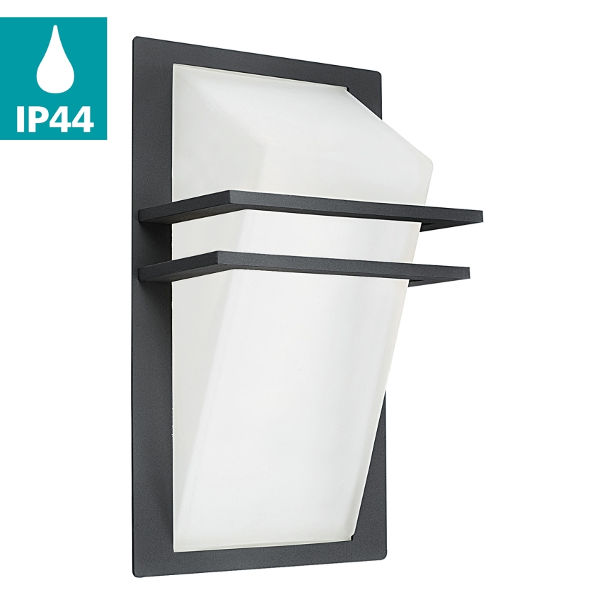 EGLO - Luz de parede de exterior 1xE27/60W IP44