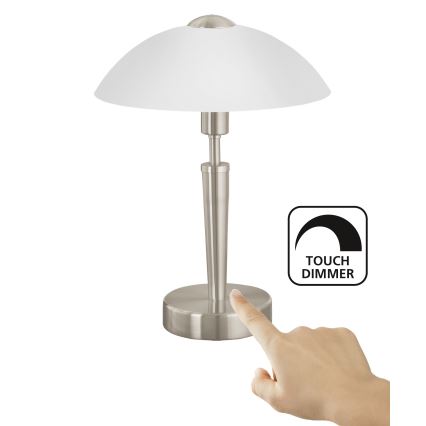 Eglo - Candeeiro de mesa com regulação 1xE14/40W/230V