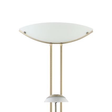 EGLO - Candeeiro de chão com regulação BAYA 1xR7s/230W + 1xG9/33W bronze