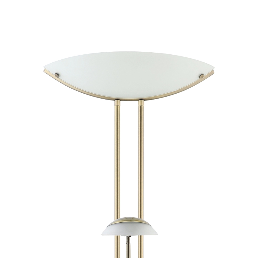 EGLO - Candeeiro de chão com regulação BAYA 1xR7s/230W + 1xG9/33W bronze