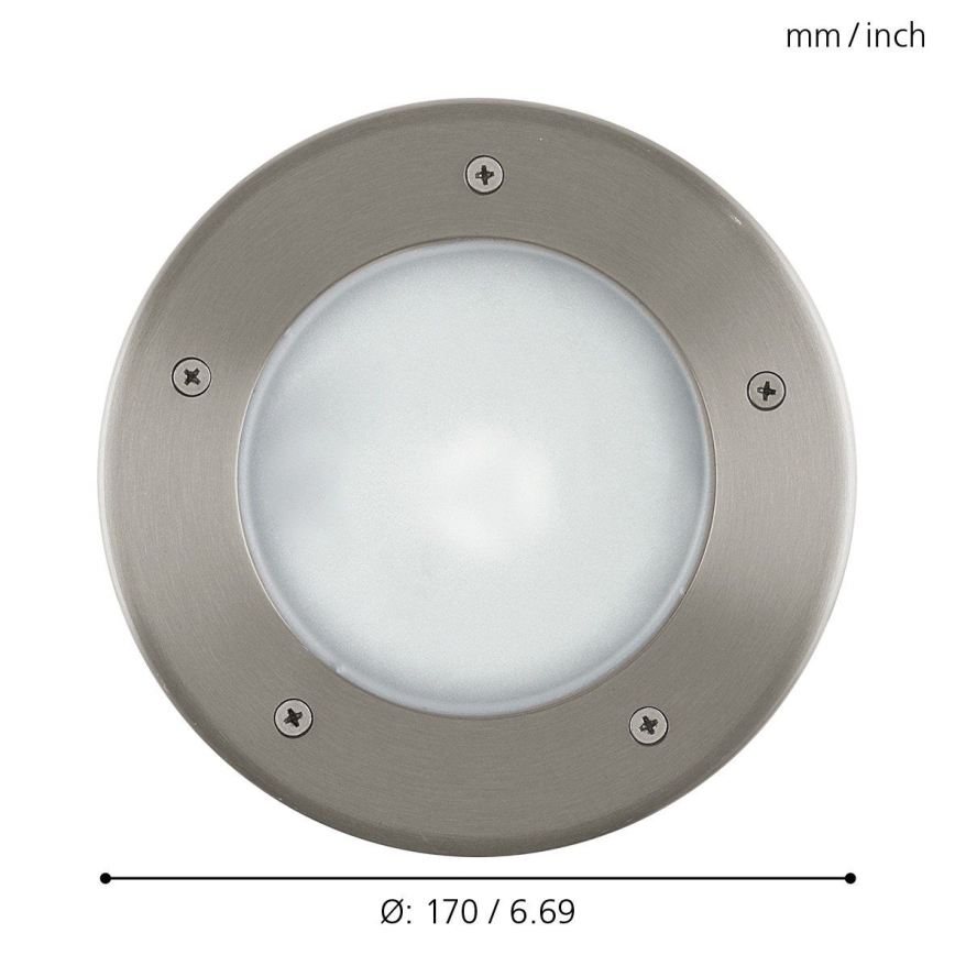 EGLO - Iluminação de caminho de acesso exterior 1xE27/15W/230V IP67