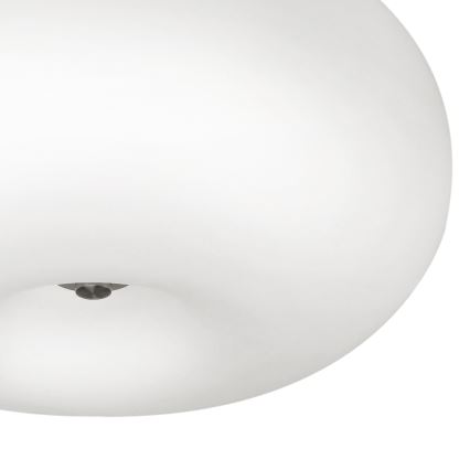 EGLO - Iluminação de teto OPTICA 2xE27/60W/230V vidro opaco diâmetro 35 cm