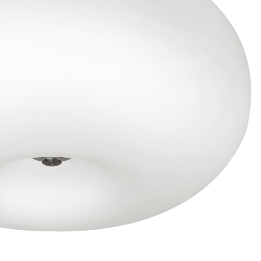 EGLO - Iluminação de teto OPTICA 2xE27/60W/230V vidro opaco diâmetro 35 cm