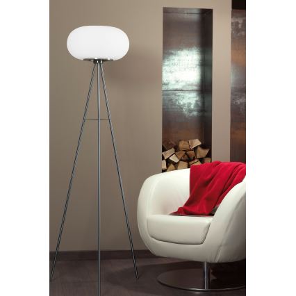 EGLO - Candeeiro de chão OPTICA 2xE27/60W diâmetro 35 cm