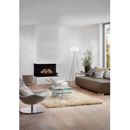 EGLO - Candeeiro de chão OPTICA 2xE27/60W diâmetro 35 cm