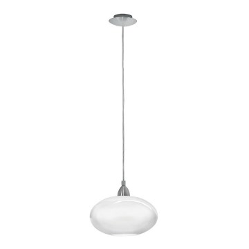 EGLO 87059 - Candelabro num fio BRENDA 1xE27/60W vidro opaco