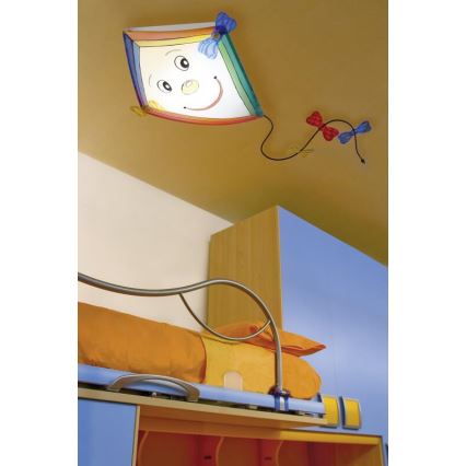 EGLO 87639 - Luz de teto parede JEFF 1xE14/60W