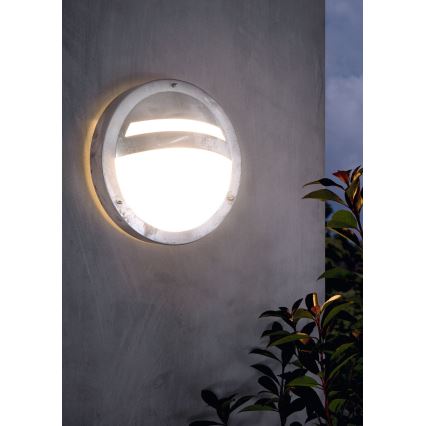 Eglo - Luz de parede de exterior 1xE27/15W/230V IP44
