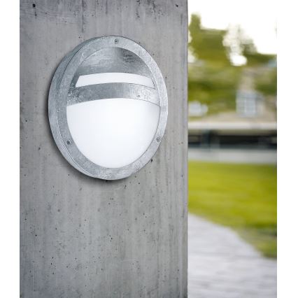 Eglo - Luz de parede de exterior 1xE27/15W/230V IP44