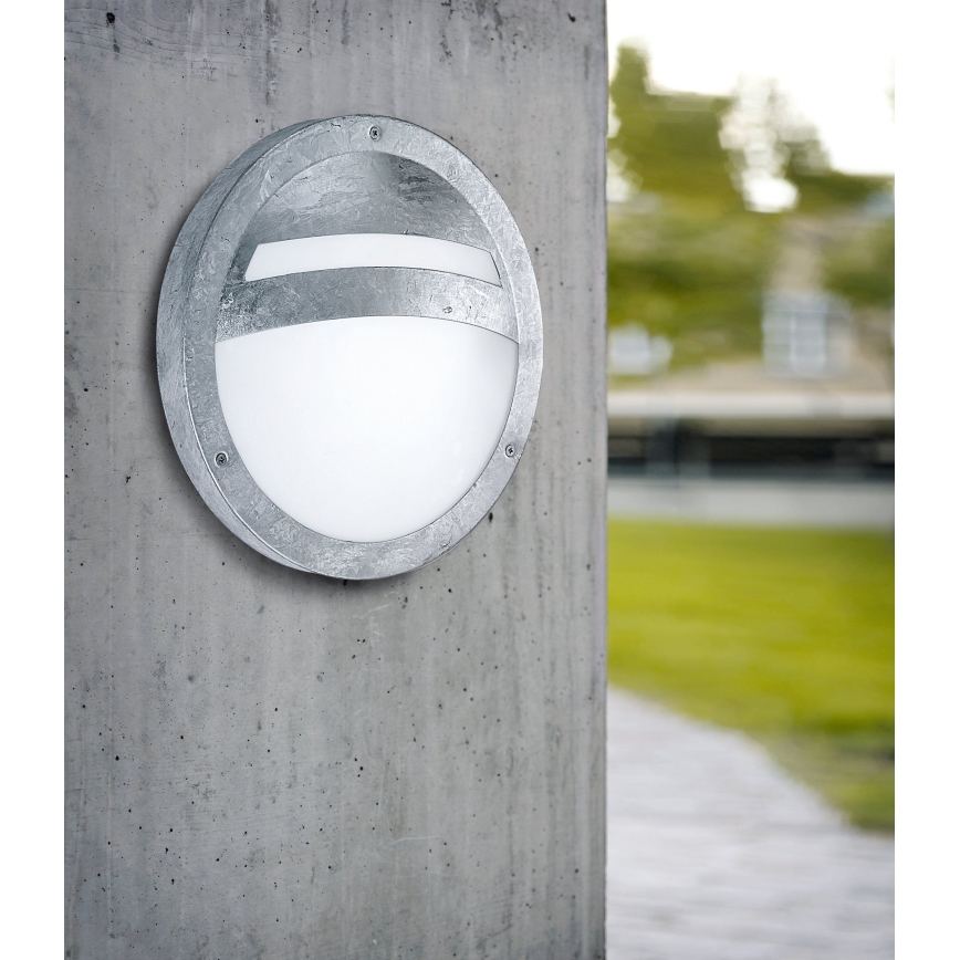 Eglo - Luz de parede de exterior 1xE27/15W/230V IP44