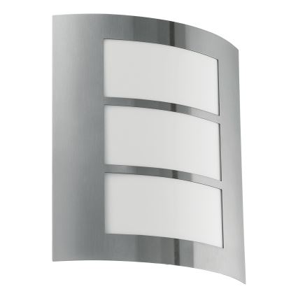 EGLO - Luz de parede de exterior 1xE27/15W/230V IP44