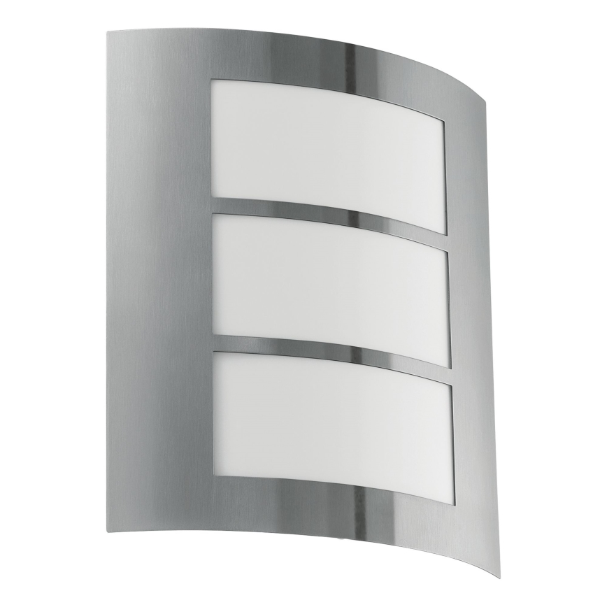 EGLO - Luz de parede de exterior 1xE27/15W/230V IP44