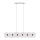 EGLO 88452 - Luz pendente DUKE 6xG9/40W