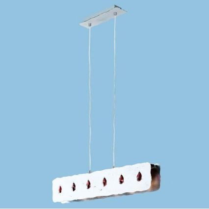 EGLO 88452 - Luz pendente DUKE 6xG9/40W