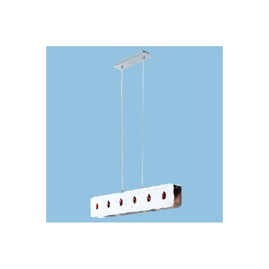 EGLO 88452 - Luz pendente DUKE 6xG9/40W