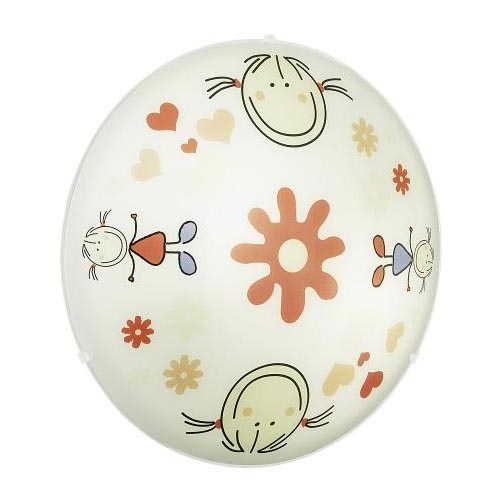 EGLO 88973 - Luz de teto de criança JUNIOR 2 2xE27/60W colorido