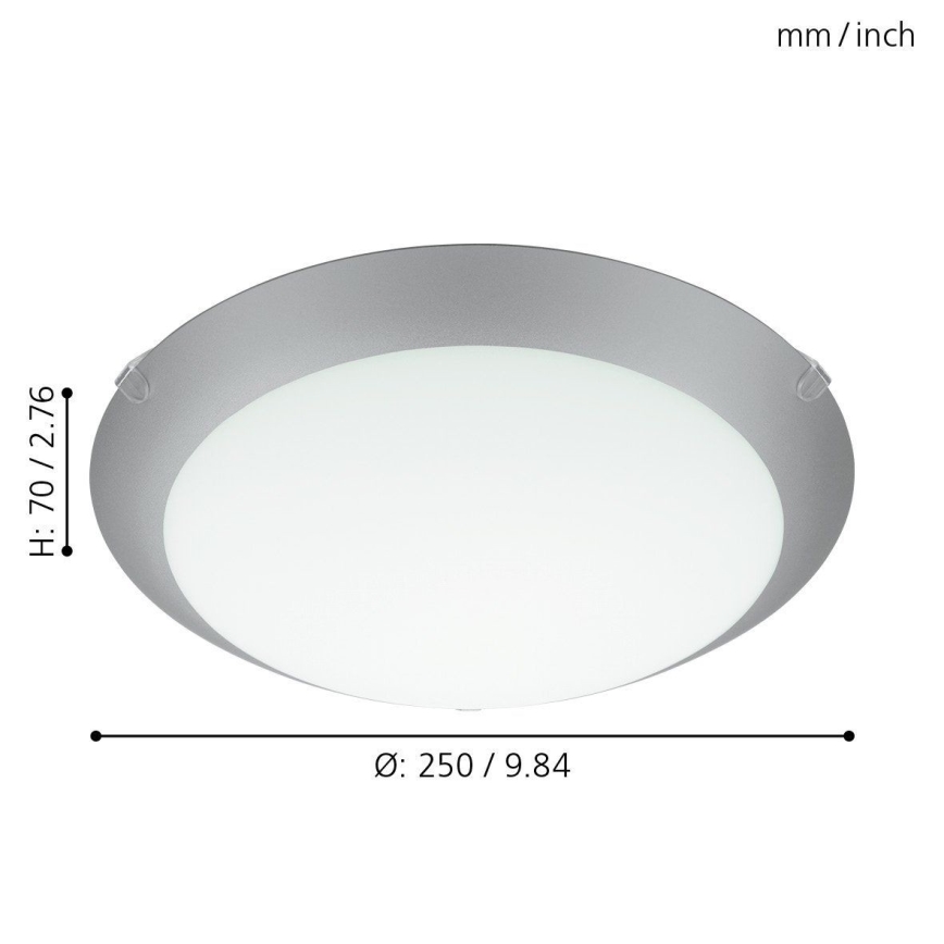 Eglo - Luz de teto 1 1xE27/25W/230V