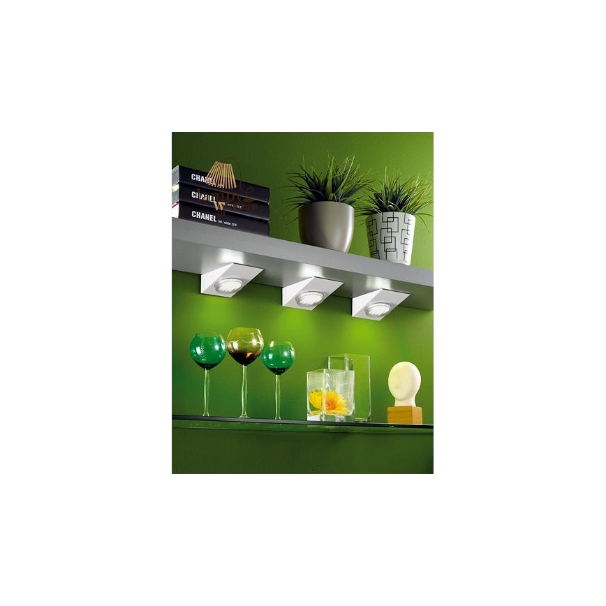 Eglo 89606 - CONJUNTO 3x Foco KOB 1 3xGX53/7W/230V