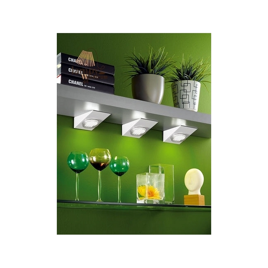 Eglo 89608 - CONJUNTO 3x Foco KOB 3xGX53/7W/230V