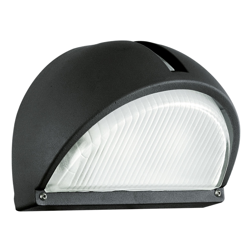 EGLO - Luz de parede de exterior 1xE27/60W preto antigo IP44