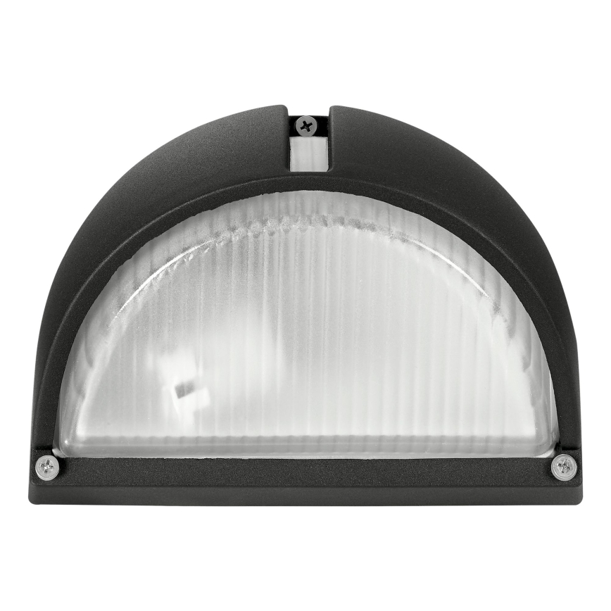 EGLO - Luz de parede de exterior 1xE27/60W preto antigo IP44