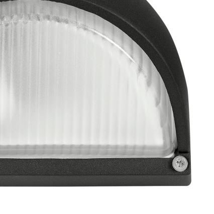 EGLO - Luz de parede de exterior 1xE27/60W preto antigo IP44