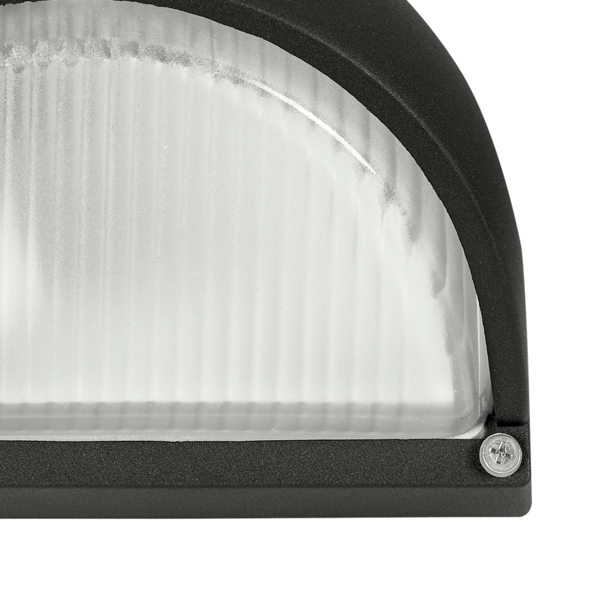 EGLO - Luz de parede de exterior 1xE27/60W preto antigo IP44