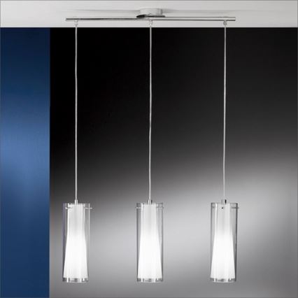 EGLO - Luz pendente 3xE27/60W