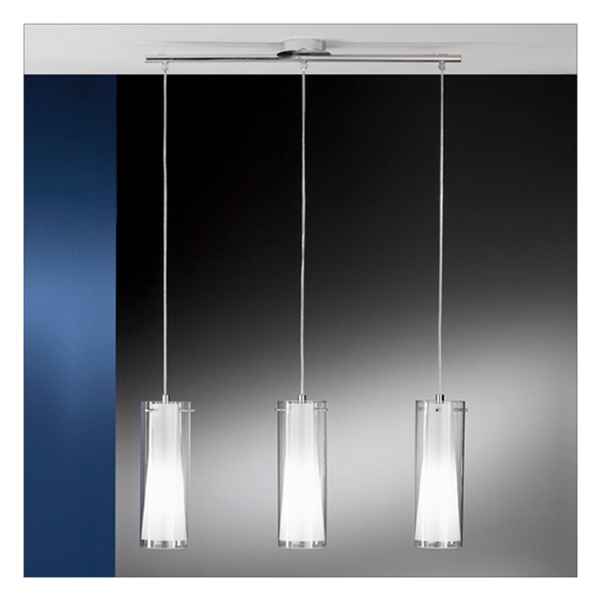 EGLO - Luz pendente 3xE27/60W