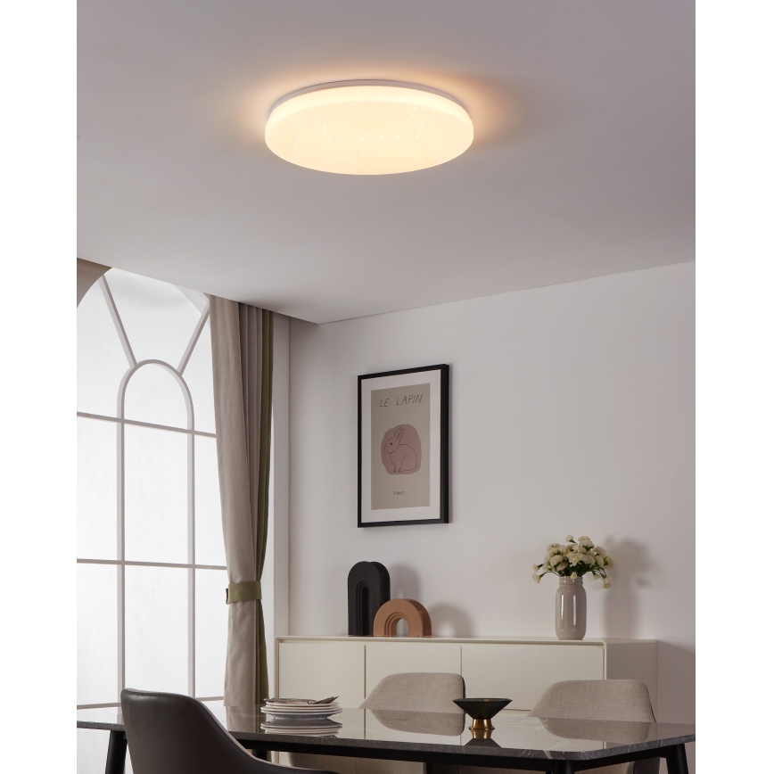 Eglo -  Iluminação de teto LED com regulação LED/44,8W/230V 2700-6500K ZigBee