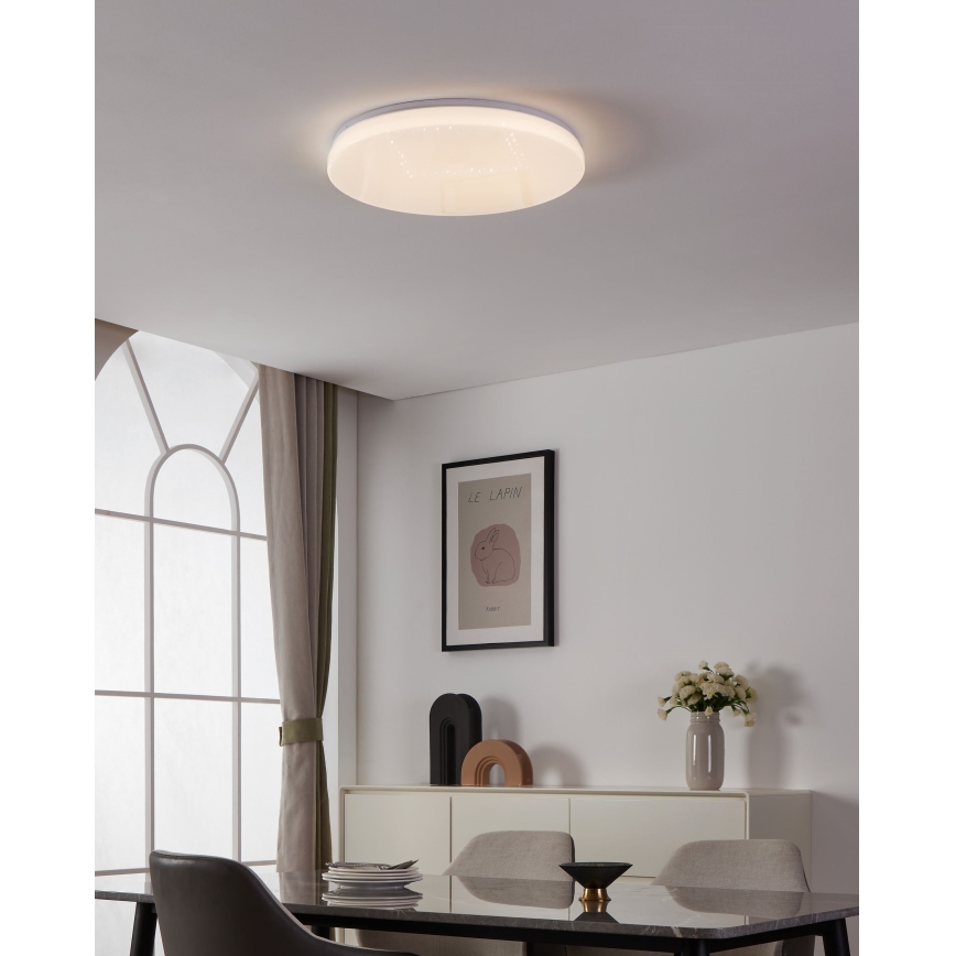 Eglo -  Iluminação de teto LED com regulação LED/44,8W/230V 2700-6500K ZigBee