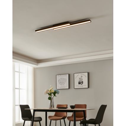 Eglo - Iluminação de teto LED RGBW com regulação LED/20,4W/230V ZigBee