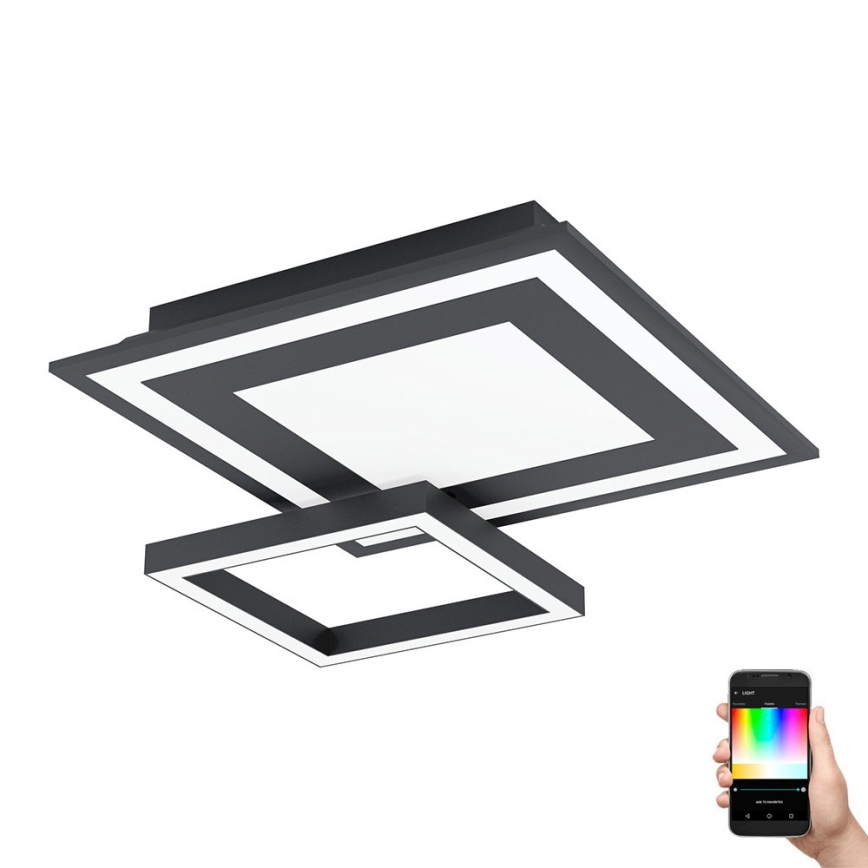 Eglo - Iluminação de teto LED RGBW com regulação LED/21,6W/230V ZigBee