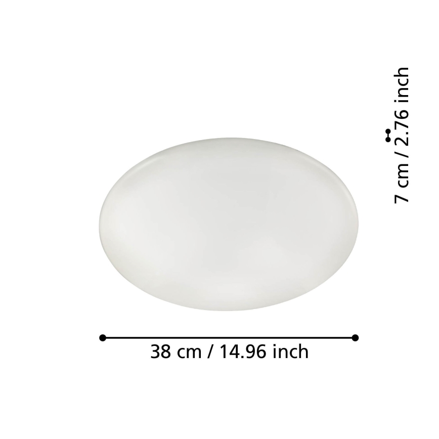 Eglo - Iluminação de teto LED com regulação LED/19,2W/230V ZigBee