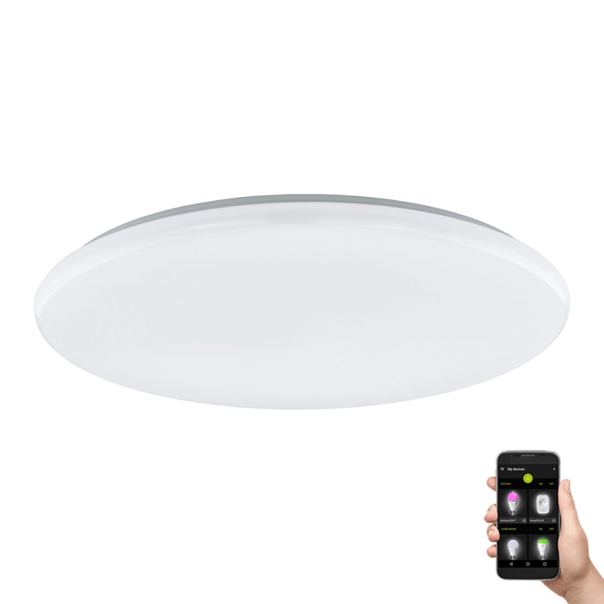 Eglo - Iluminação de teto LED com regulação  LED/44,8W/230V ZigBee